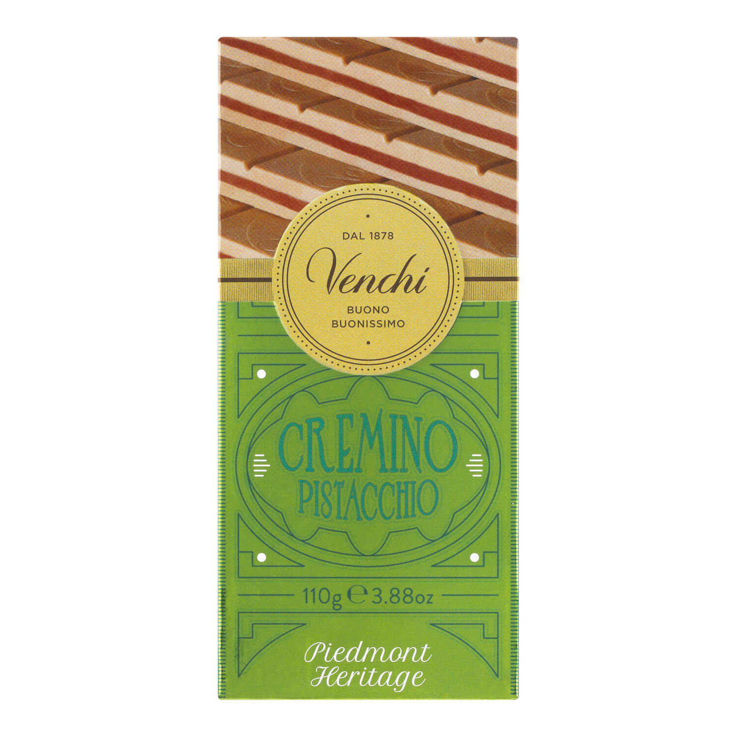Gianduia-Pistazienschokolade von Venchi, 110 g