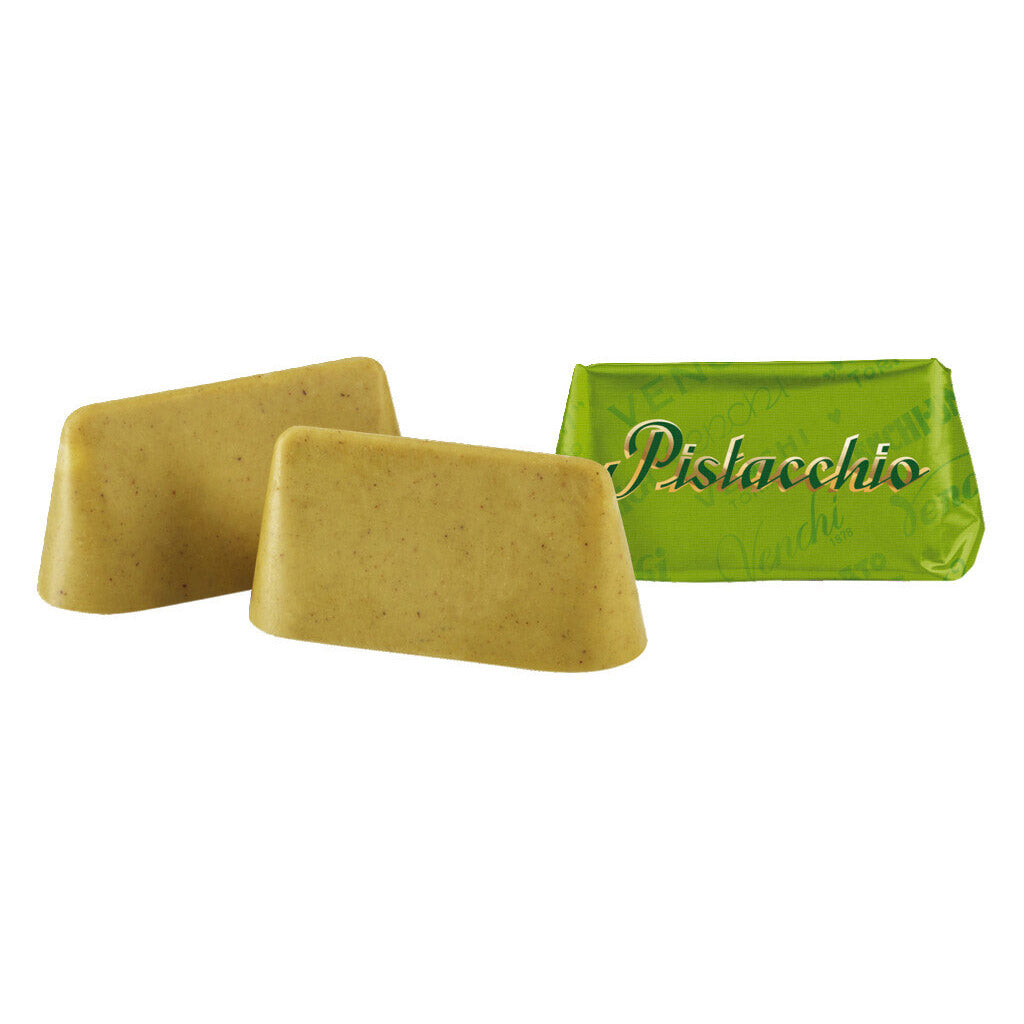 Pralinen mit weißer Schokolade & Pistazien von Venchi, 100 g