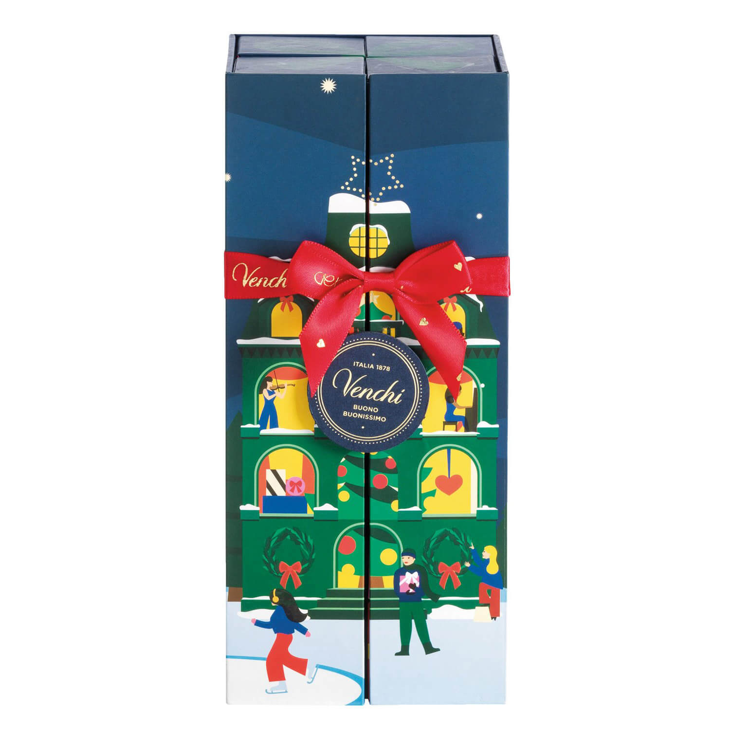 Adventskalender Prestige mit 24 Schubladen von Venchi, 310 g