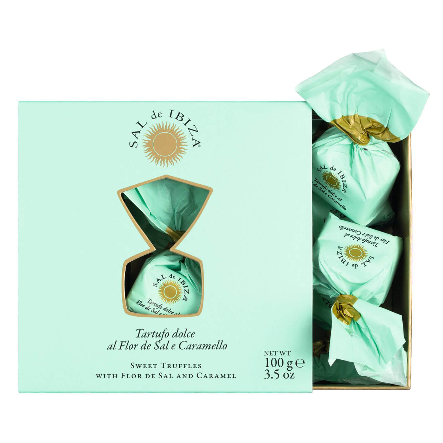 #weißer Schokoladentrüffel mit Salzkaramell