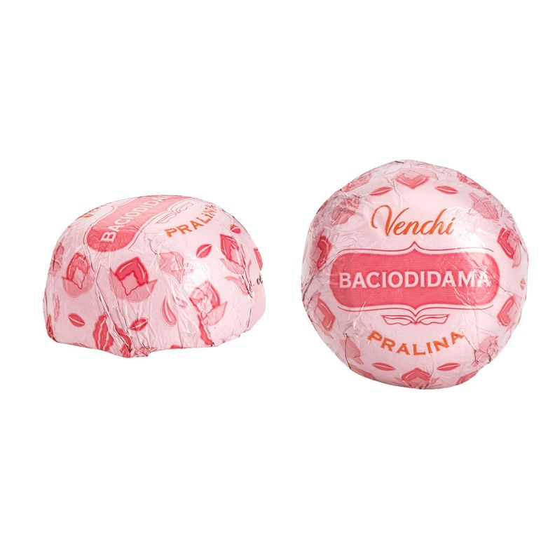 Gianduia-Vollmilch-Praline mit Haselnussbiskuit von Venchi, 100 g / 6 St.