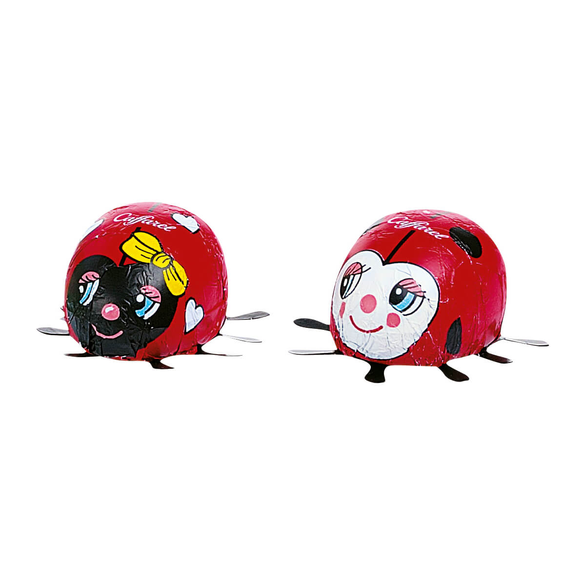 Marienkäfer aus Vollmilchschokolade von Caffarel, 10 g