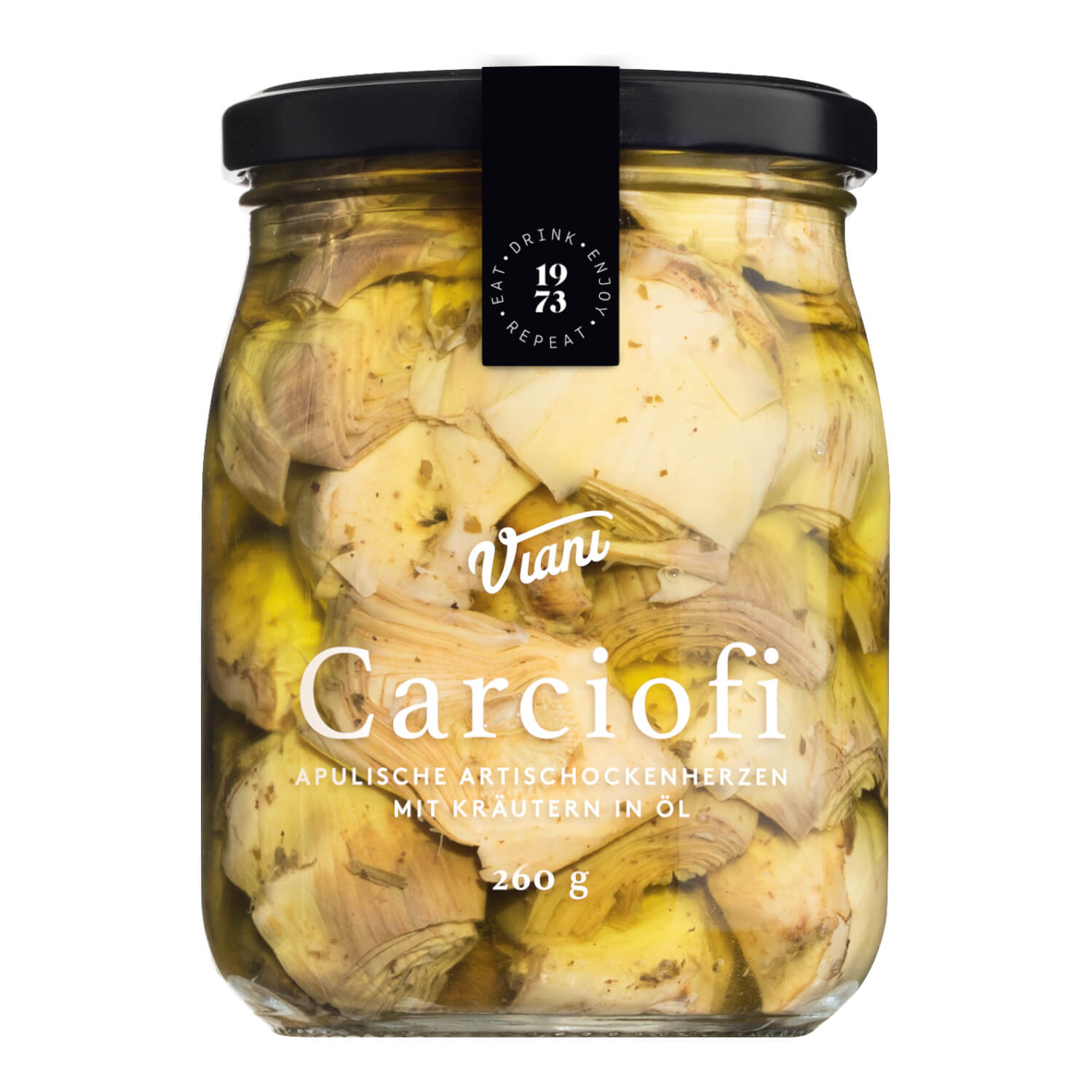 Apulische Artischocken mit Kräutern in Öl, 260 g