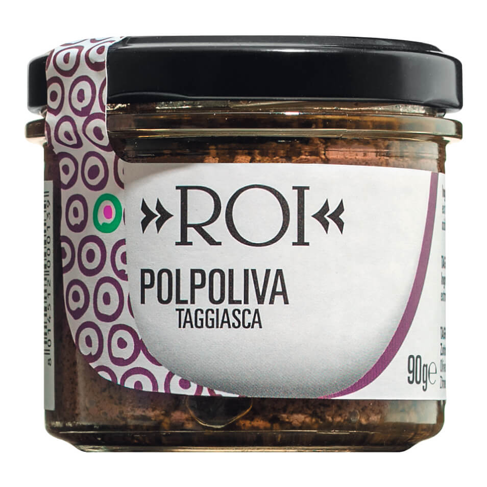 Olio Roi Schwarze Olivencreme, 90 g