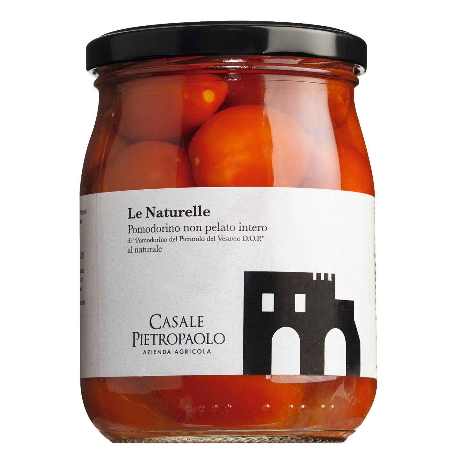 Ganze Piennolo del Vesuvio DOP Tomaten ­in Salzlake von Casale Pietropaolo, 550 g