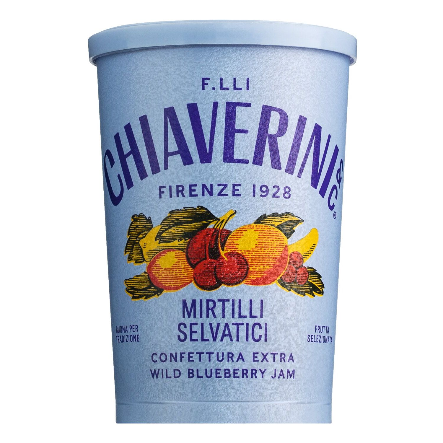 Heidelbeerkonfitüre extra aus der Toskana von Chiaverini, 400 g