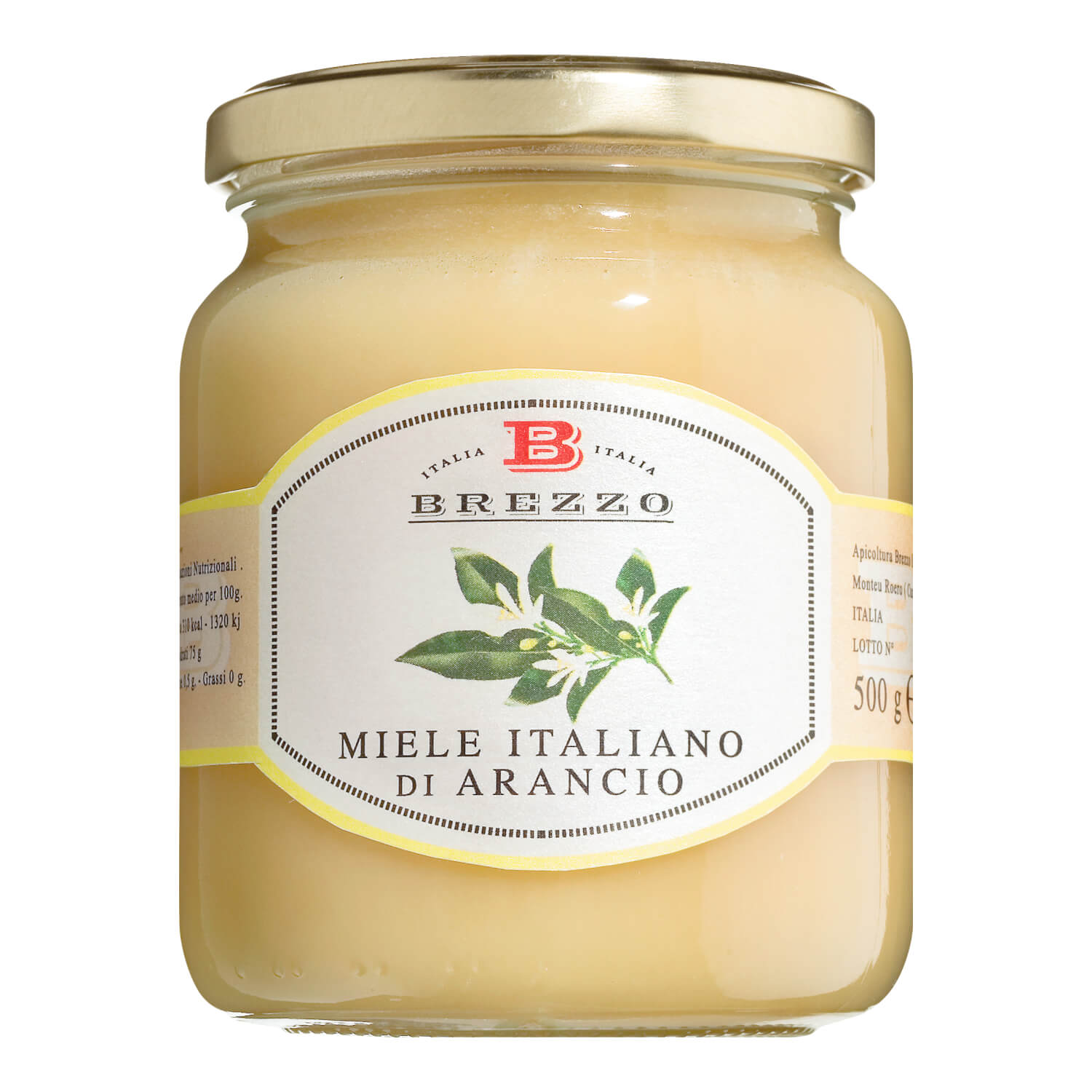 Orangenblütenhonig aus Italien von Brezzo, 500 g