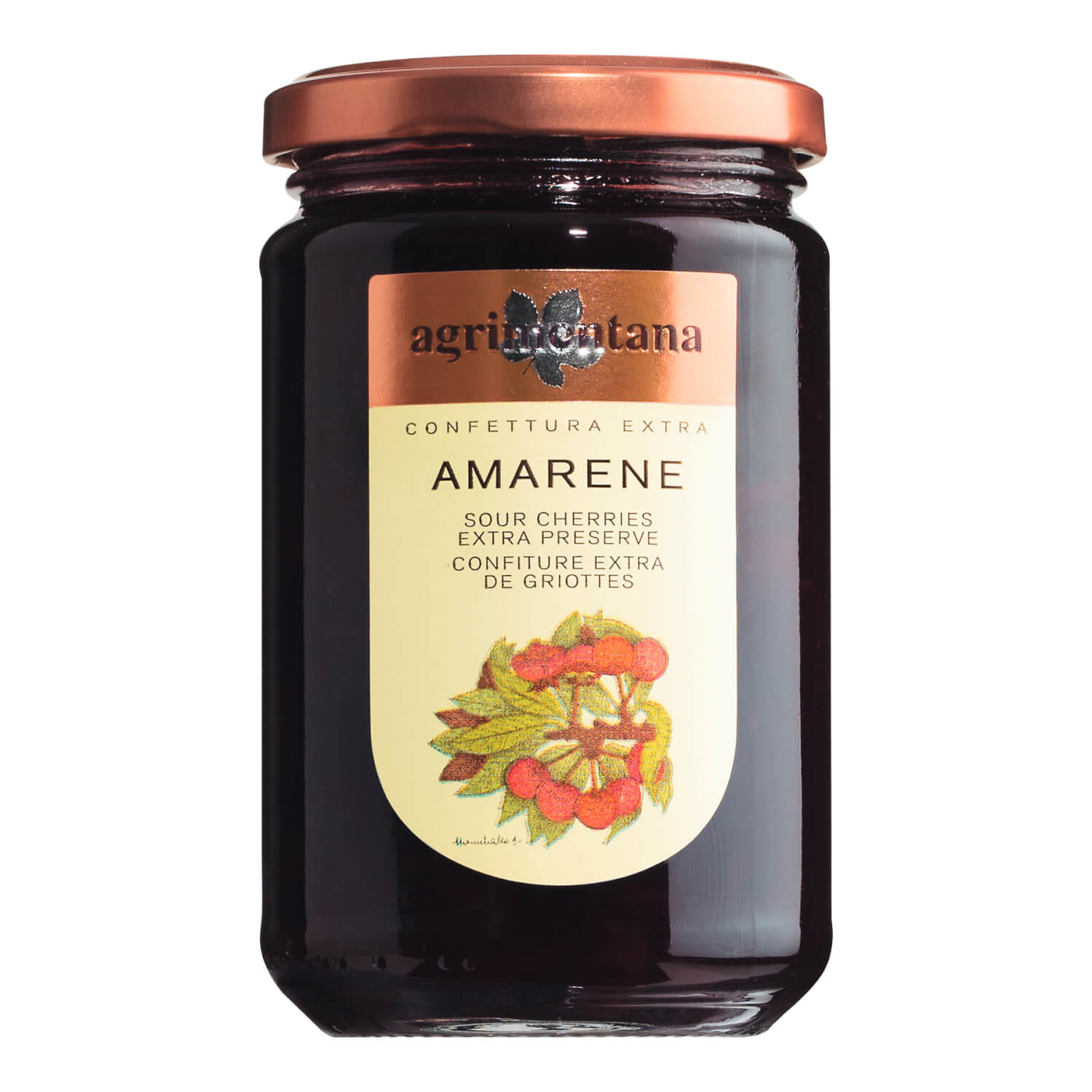 Amarenakirschkonfitüre von Agrimontana, 350 g
