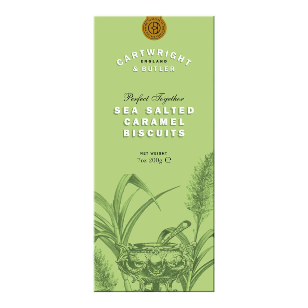 Gebäck mit gesalzenem Karamell von Cartwright & Butler, 200 g