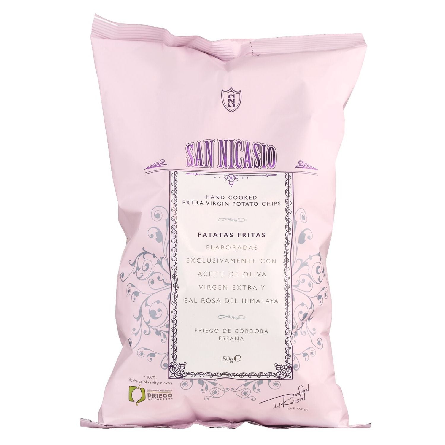 Kartoffelchips mit nativem Olivenöl extra von San Nicasio, 150 g