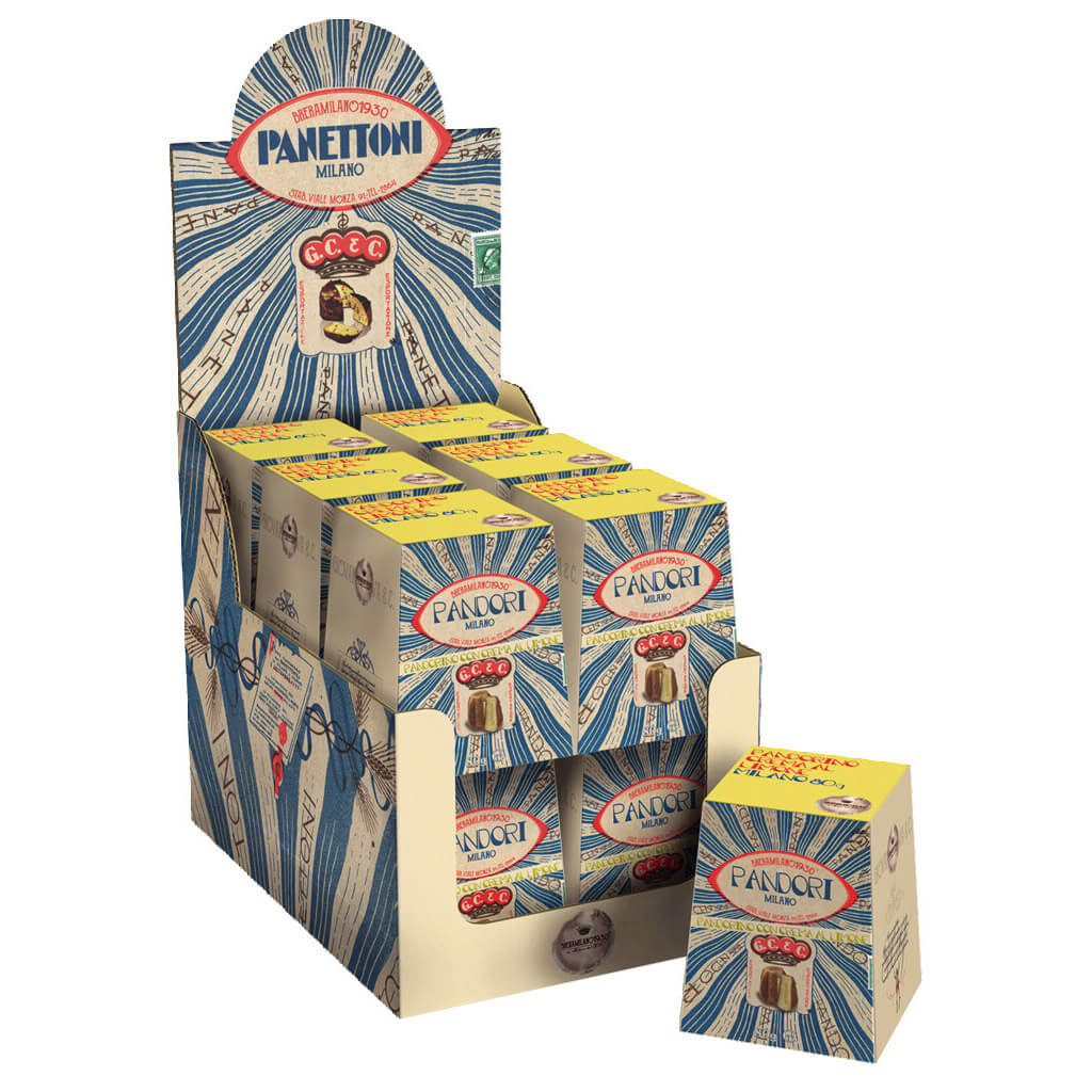 Pandorino Limoncello - kleiner Pandoro mit Limoncellocreme von Giovanni Cova, 100 g