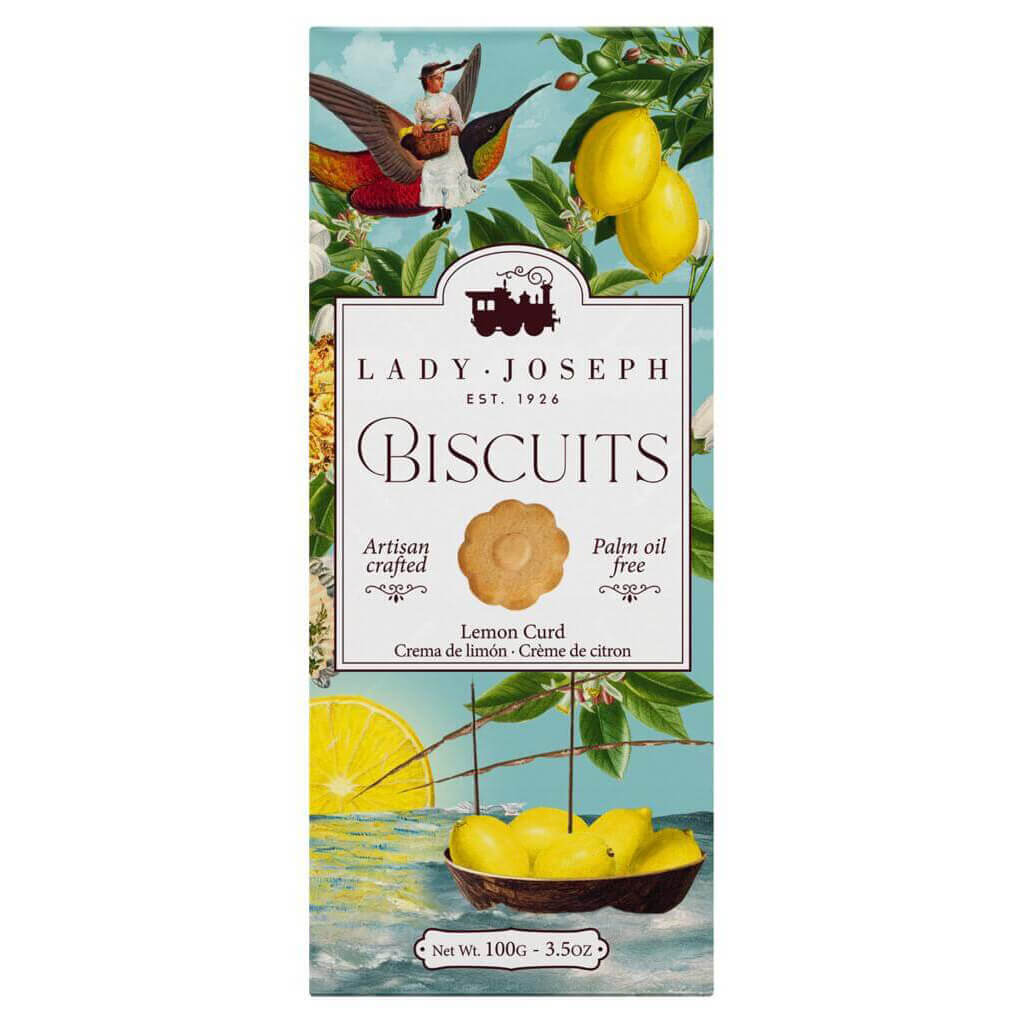 Lemon Curd Biscuits - Kekse mit Lemon Curd von Lady Joseph, 100 g