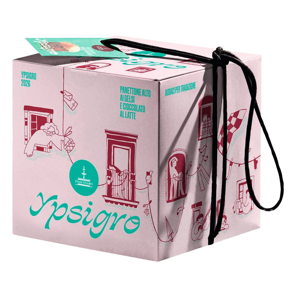 Panettone mit Maulbeeren und Vollmilchschokolade von Fiasconaro, 750 g