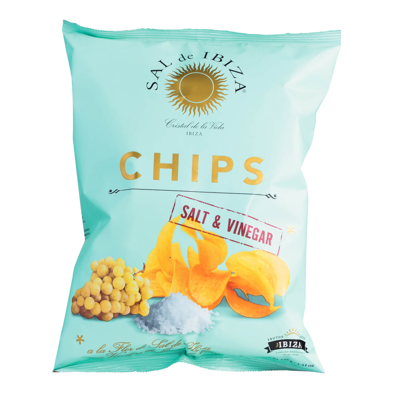 Kartoffelchips mit Salz & Essig von Sal de Ibiza, 125 g