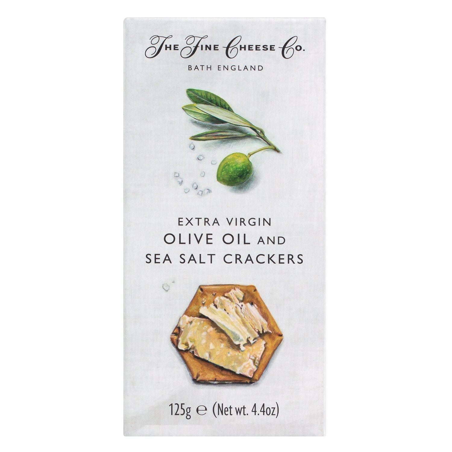 Cracker mit nativem Olivenöl extra & Meersalz von Fine Cheese Company, 125 g