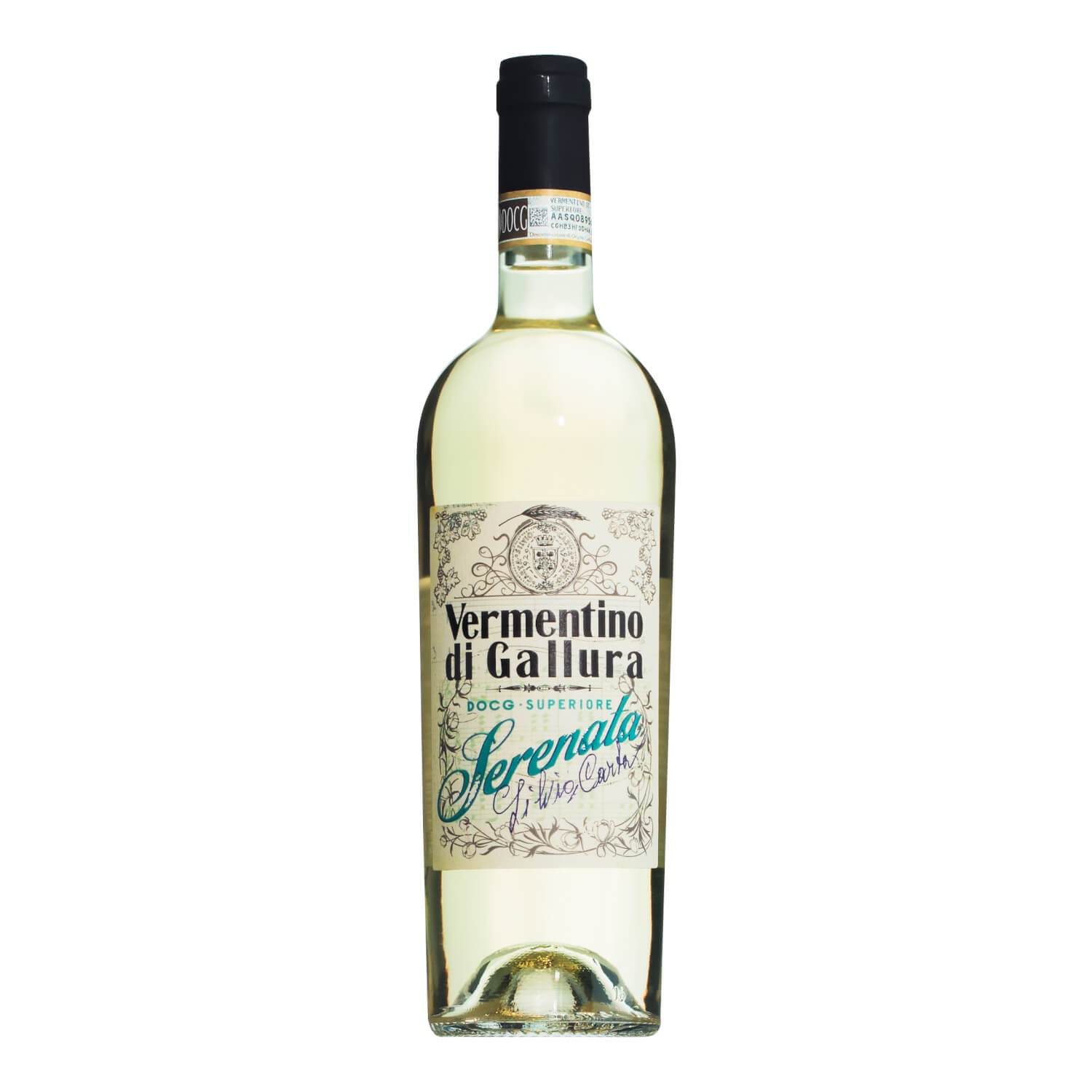 Silvio Carta Vermentino di Gallura DOCG Superiore Weißwein, 0,75 l