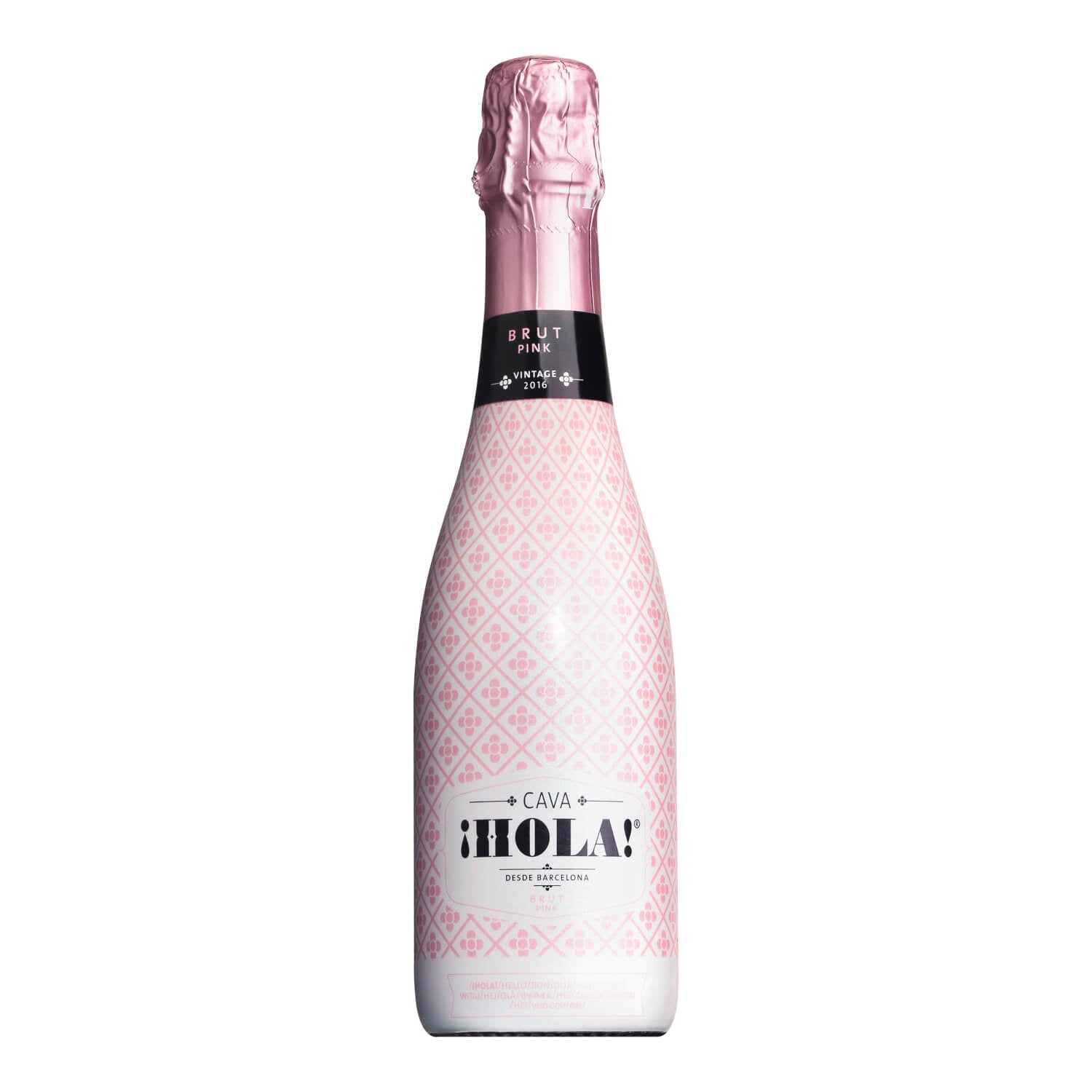 Cava iHola! Rose Brut spanischer Schaumwein, 0,35 l