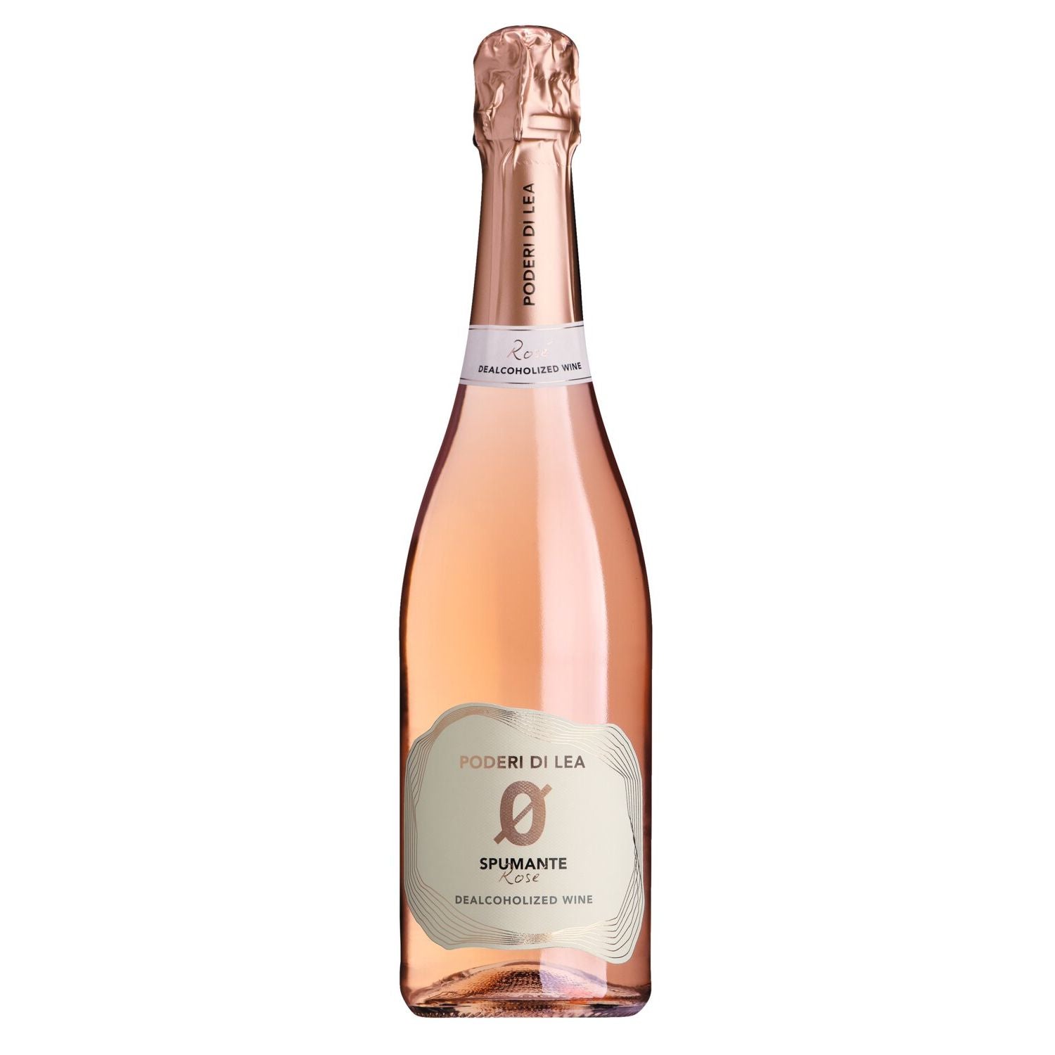 Poderi di Lea Spumante Rosè - alkoholfreier Schaumwein von Lea Winery, 0,75 l