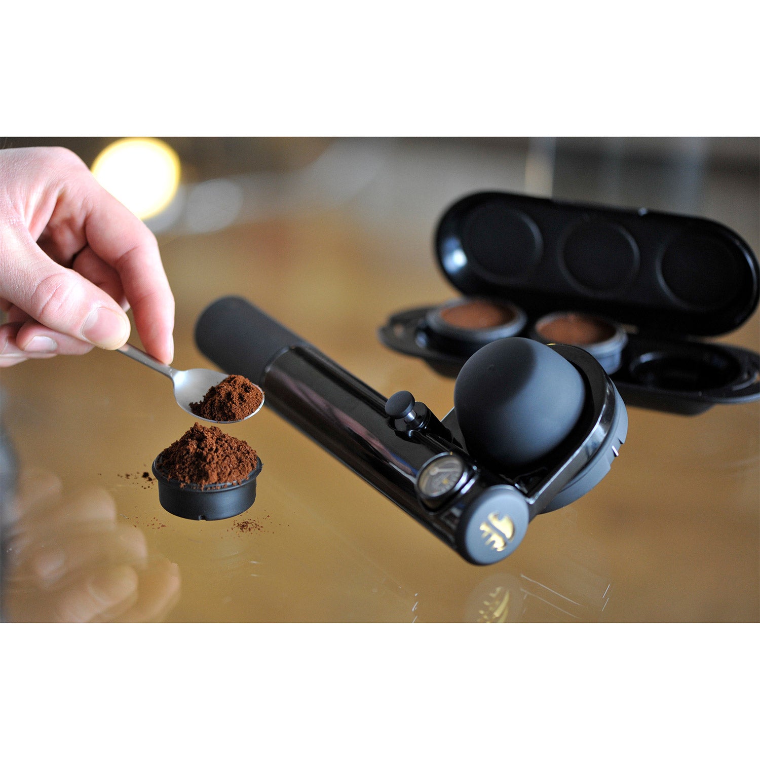 Handpresso Pump schwarz 10 Pads ➤ vom Fachhändler