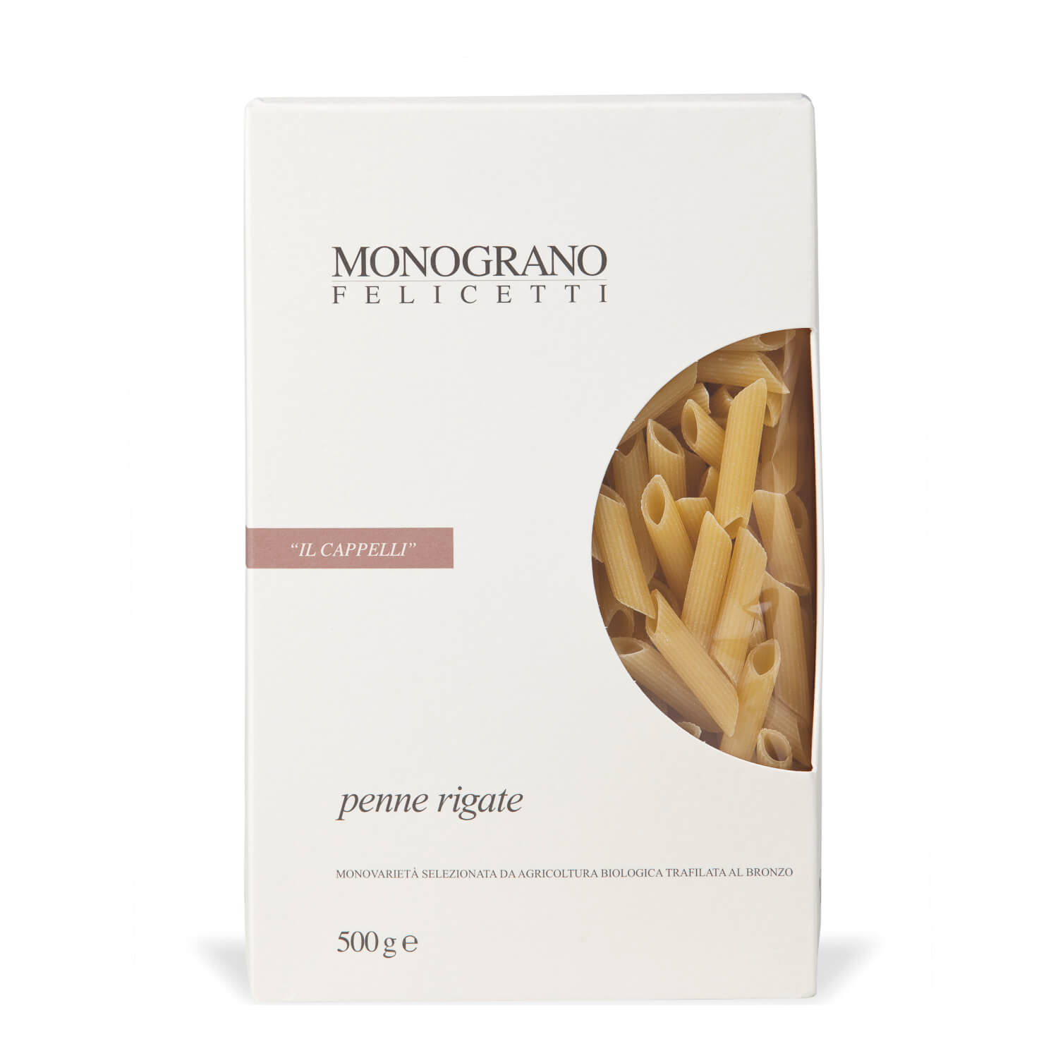 Felicetti Penne Rigate Il Cappelli aus Hartweizen Bio, 500 g