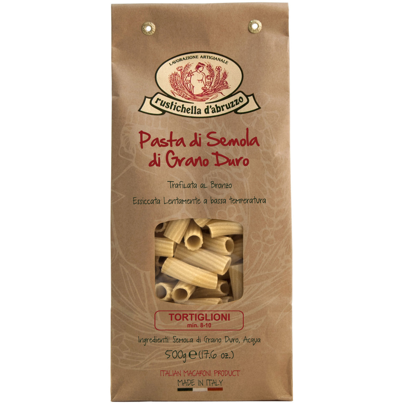 Tortiglioni Hartweizennudeln von Rustichella, 500 g