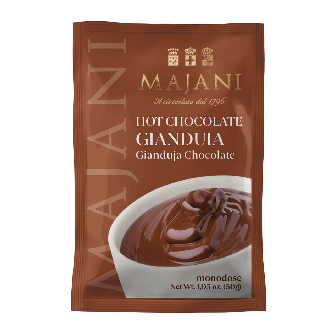 Majani Trinkschokolade Gianduja, 30 g