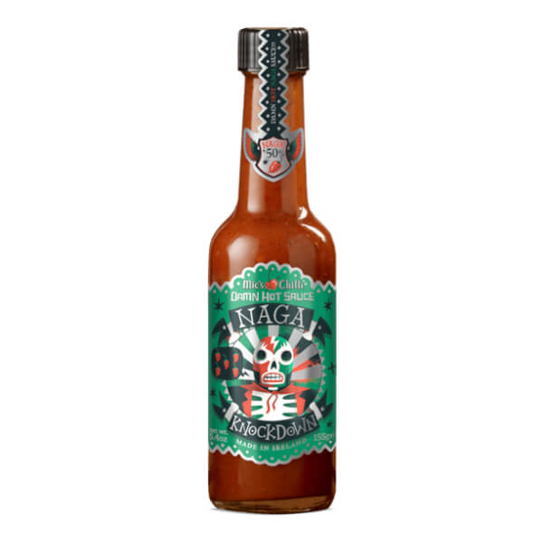 Mic's Chillisauce Hot Sauce Naga Knockdown - 600000 Scoville, 155 g