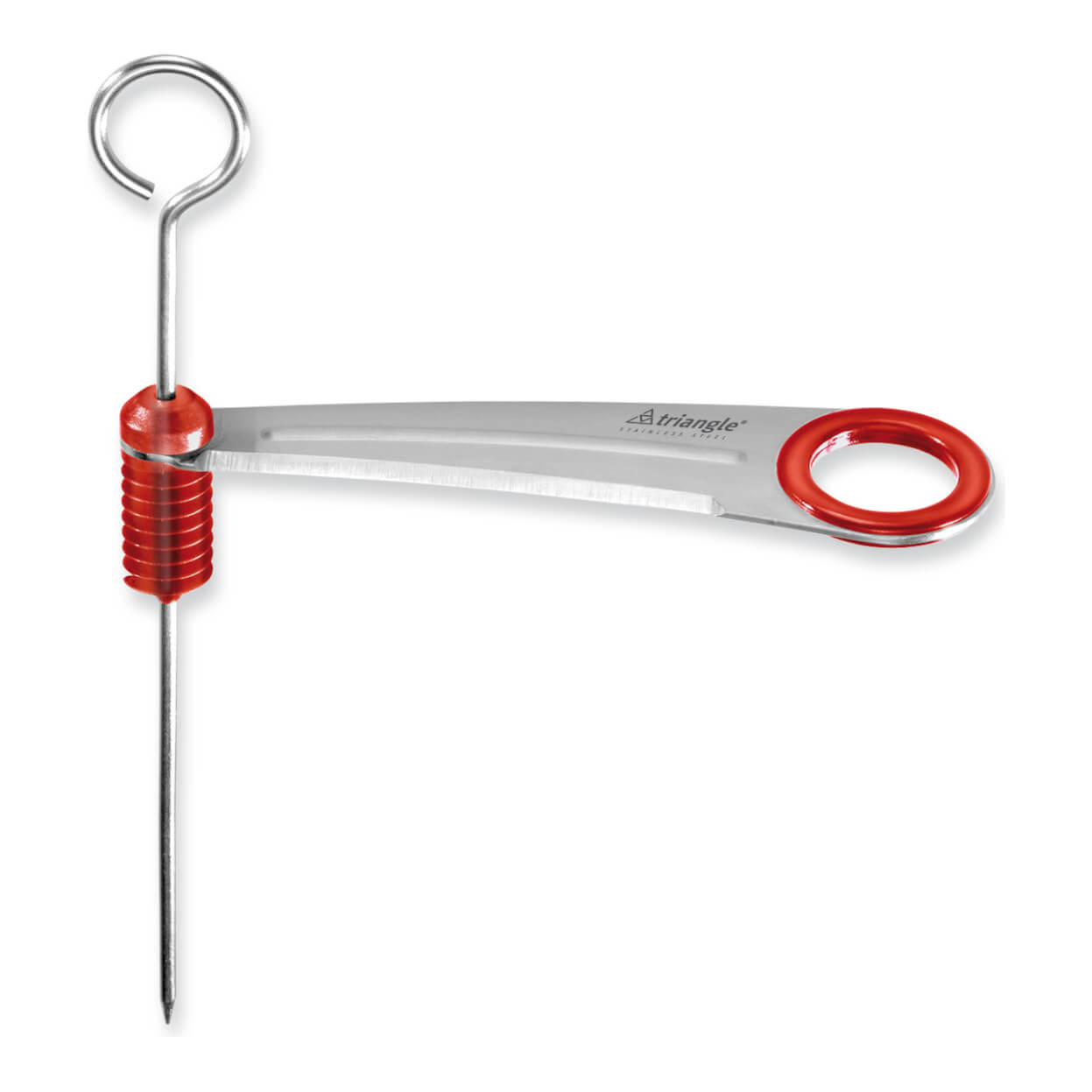 Triangle Rettichschneider aus Edelstahl