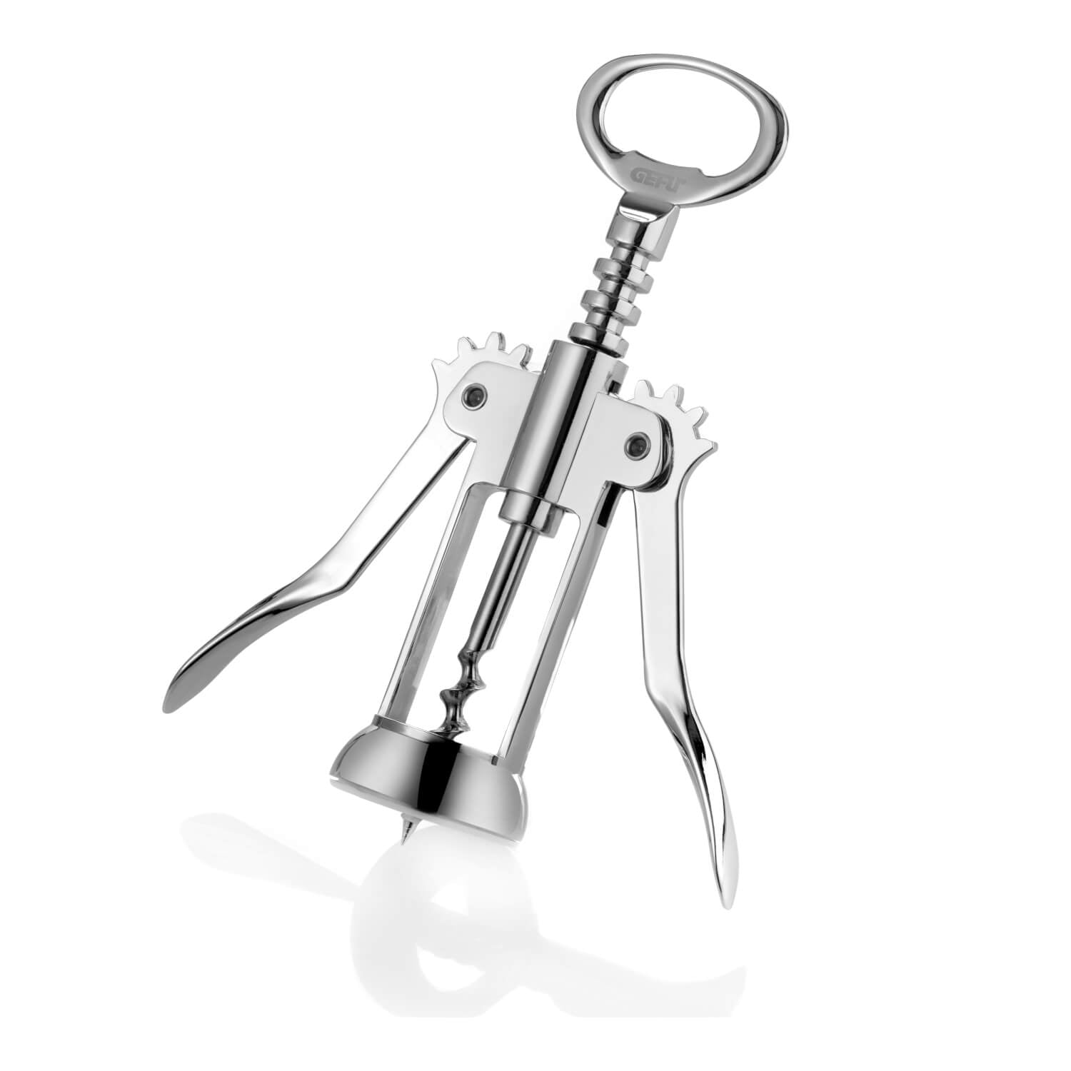 GEFU Hebel-Korkenzieher Vinoli verchromt