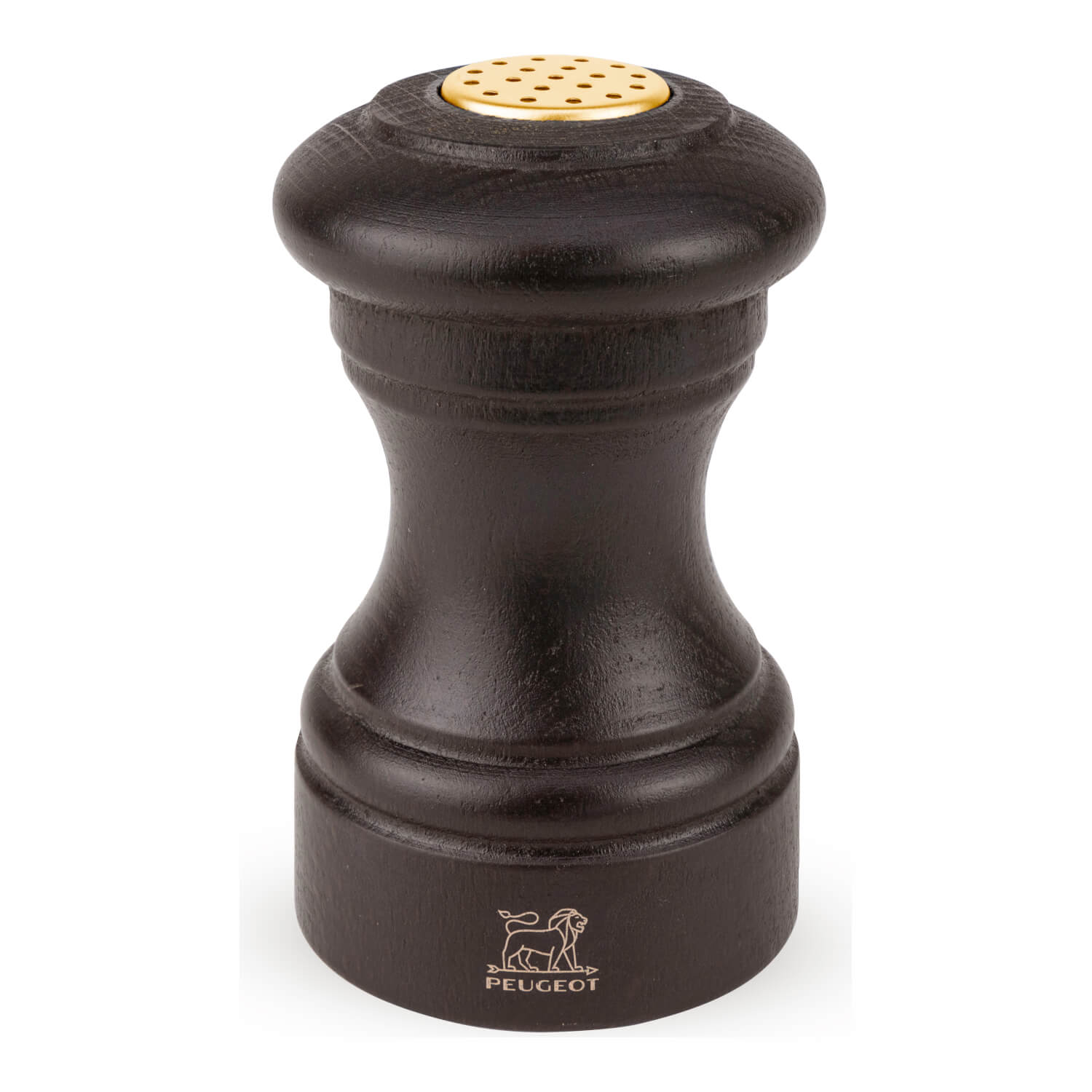 Peugeot Bistro Salzstreuer aus Holz schokofarben, 9 cm