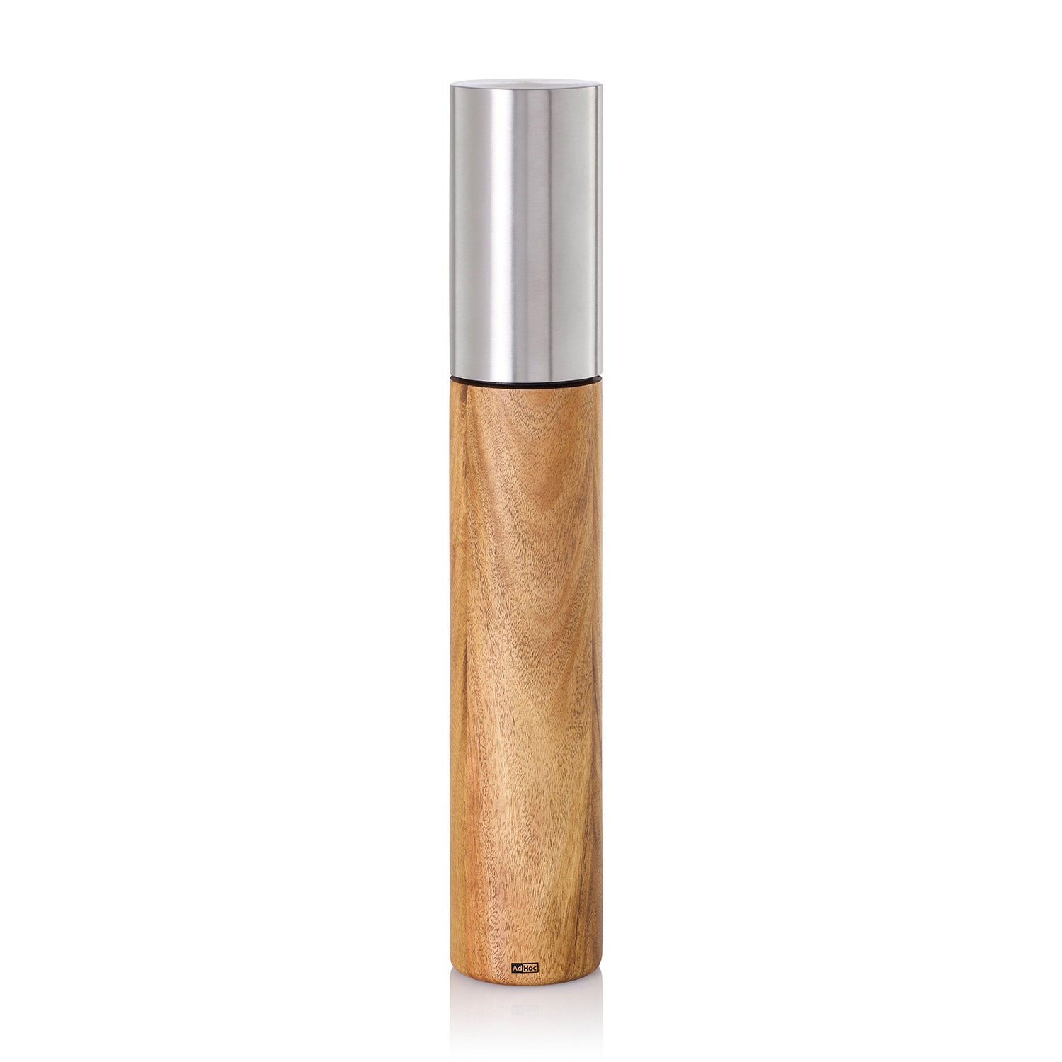 SHIKORI Salz- Und Pfeffermühle Aus Edelstahl & Holz - Verstellbare Mahlstärke