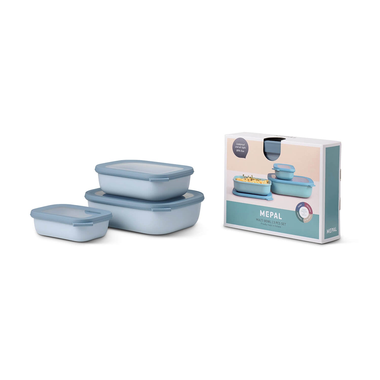 #nordic blue #flach - 500 ml, 1000 ml, 2000 ml