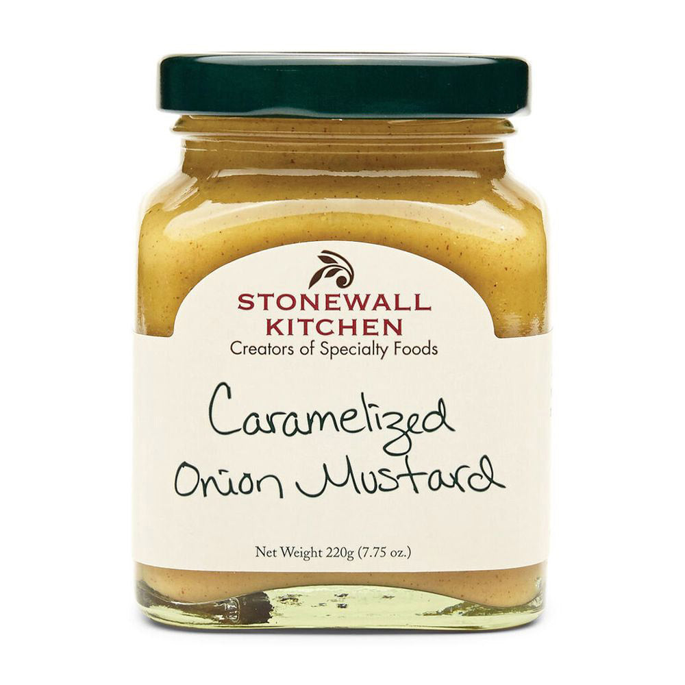 Caramelized Onion Mustard - Dijon Senf mit karamellisierten Zwiebeln von Stonewall Kitchen, 220 ml