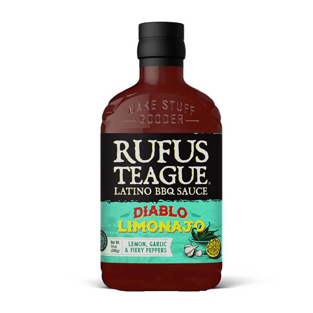 Diablo Limonajo Latino BBQ Sauce von Rufus Teague, 396 g