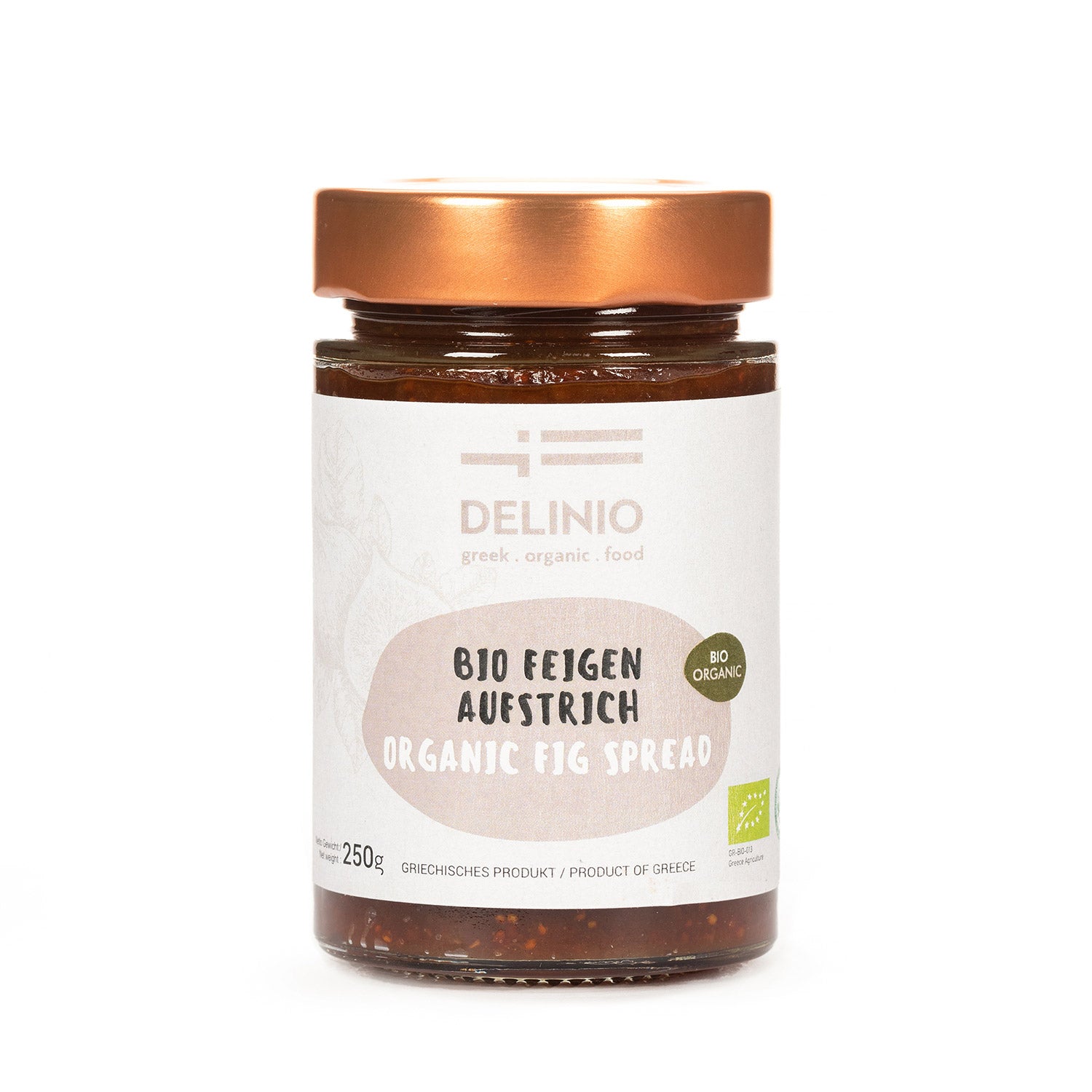 Feigenaufstrich Bio aus Griechenland von DELINIO, 250 g