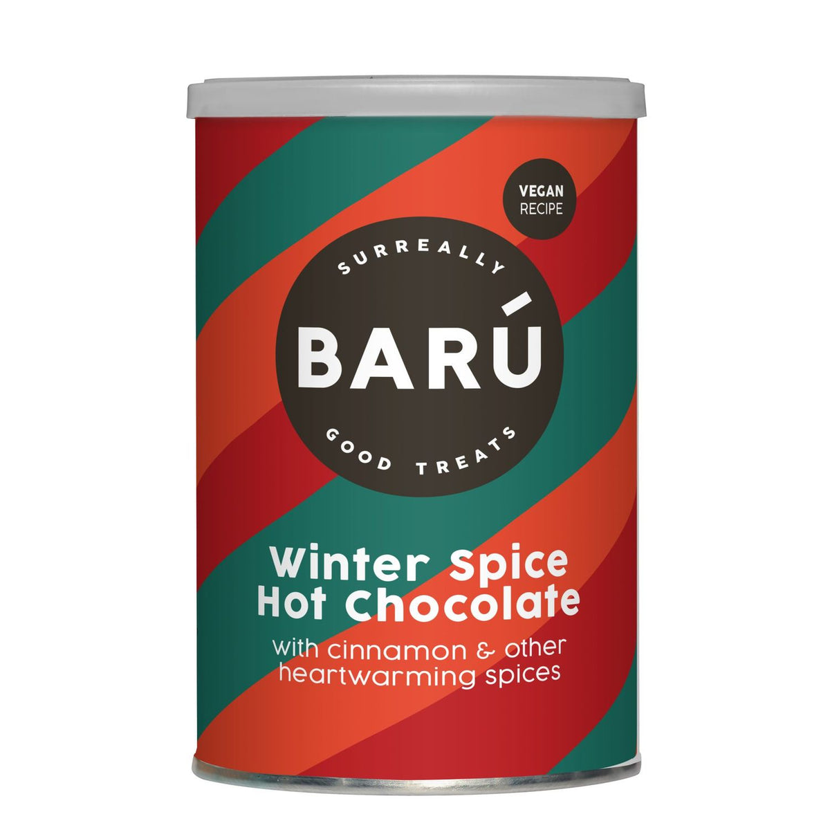 Winter Spice Hot Chocolate Powder - Trinkschokolade mit weihnachtlichen Gewürzen von Barú, 250 g