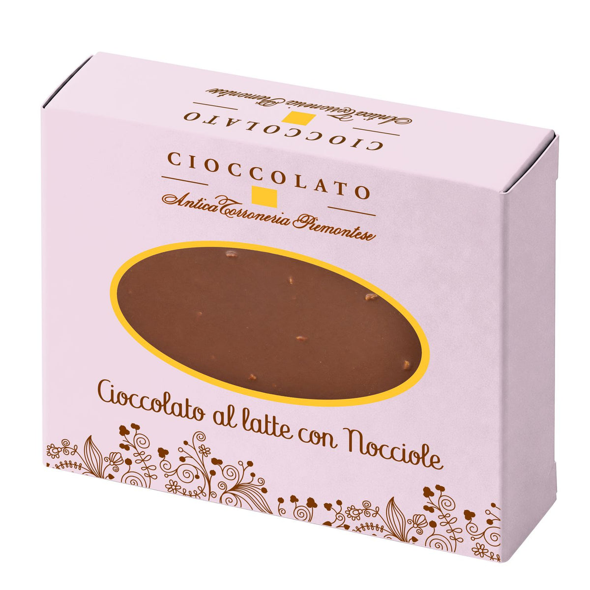 Cioccolato al latte con Nocciole - kleine Vollmilch Schokoladentafel mit Haselnüssen von Antica Torroneria Piemontese, 40 g