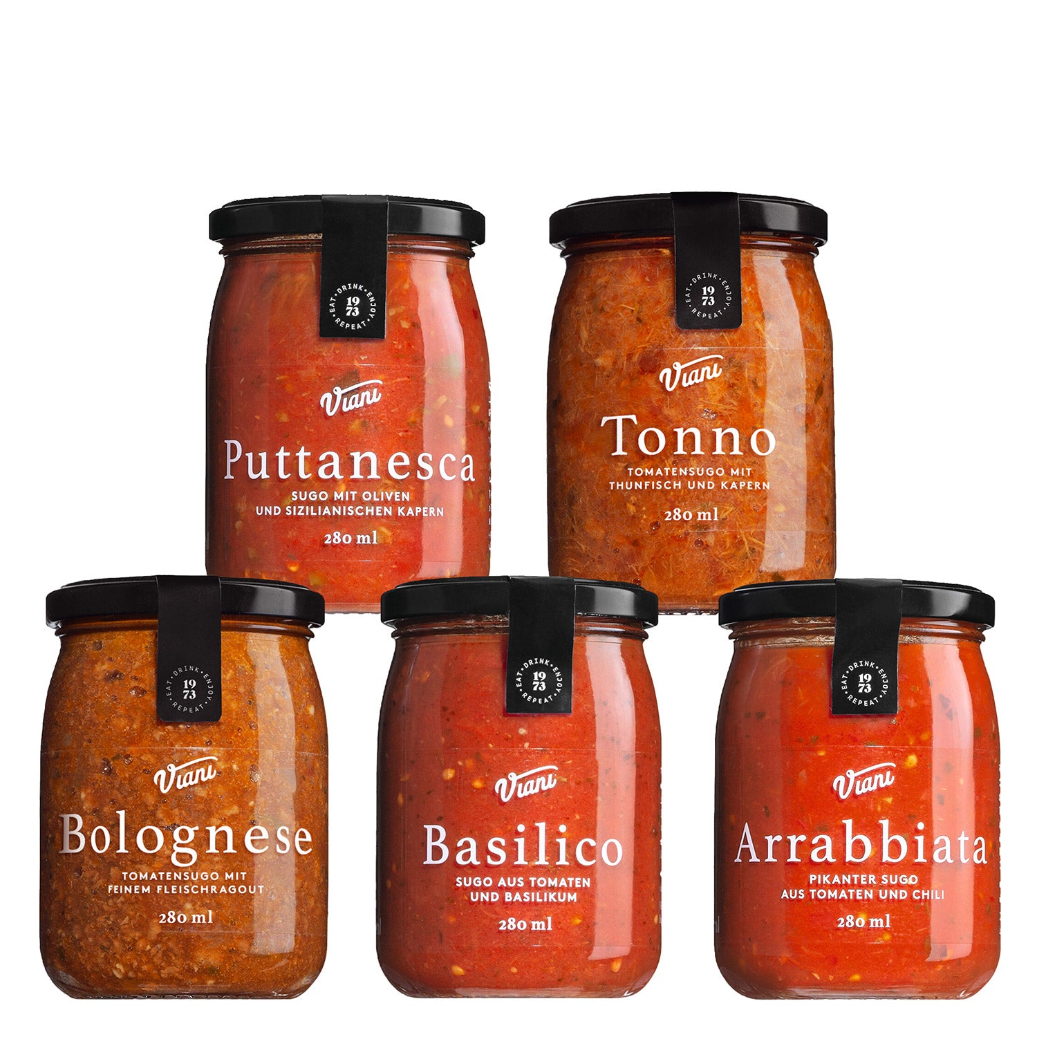 5er Sugo Probierpaket von Viani & Co.