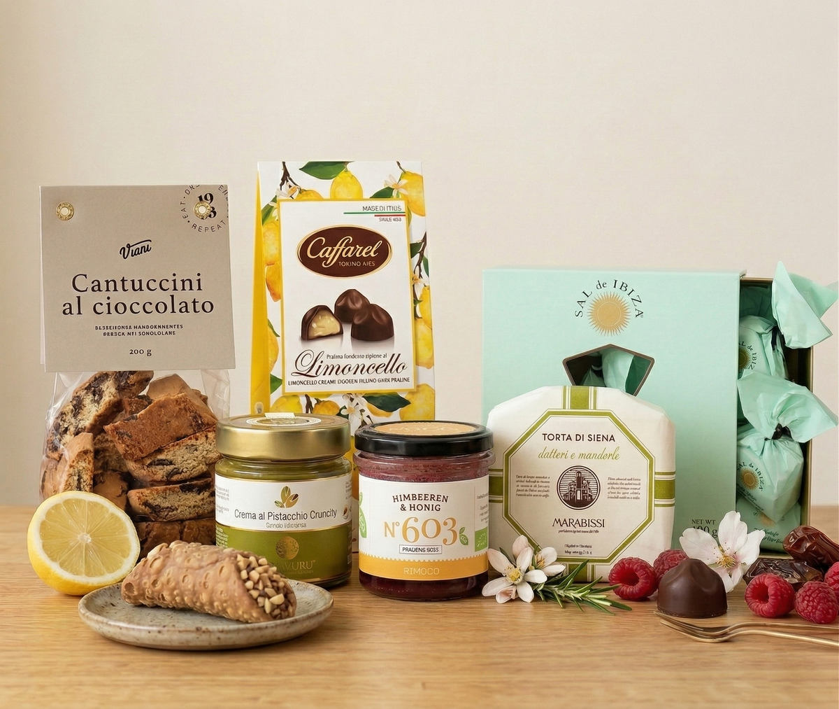 Süßes Feinkostpaket