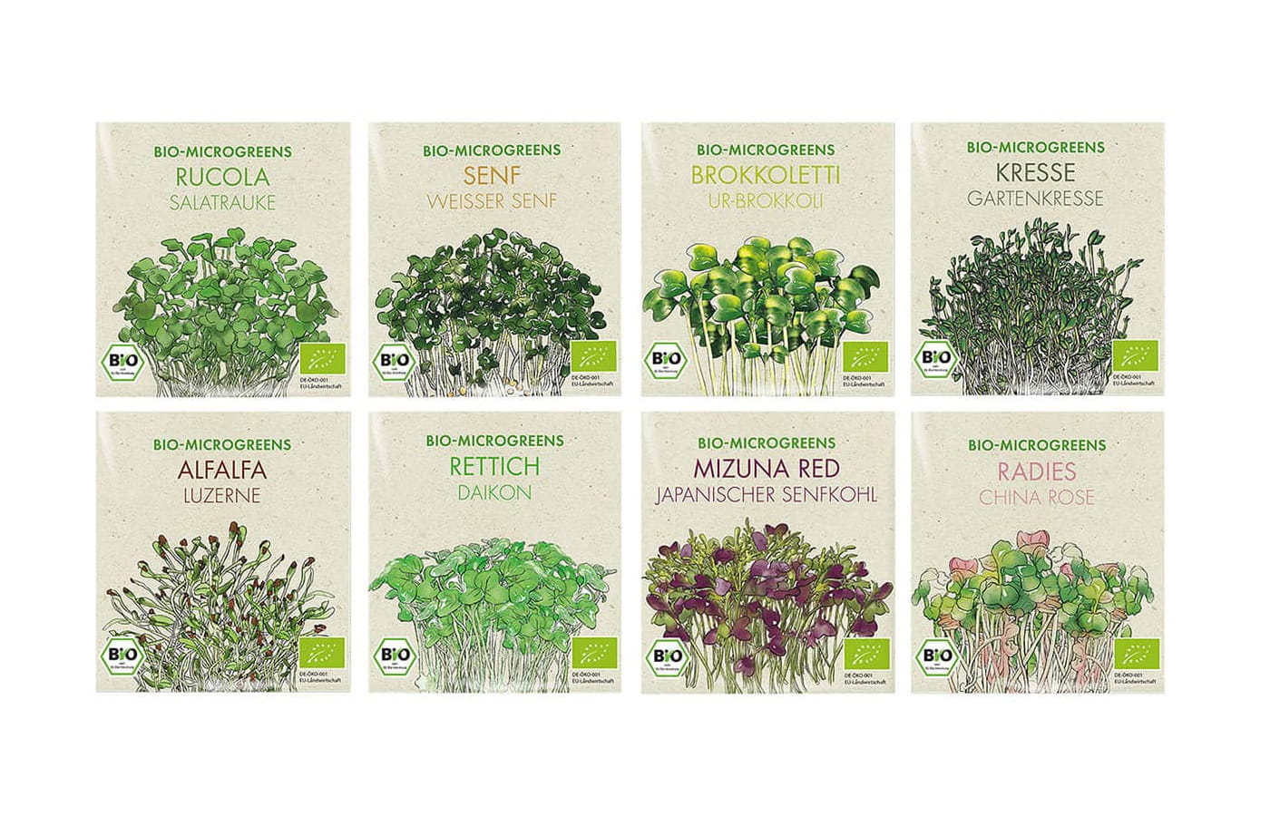 Mikrogarten Samen-Set