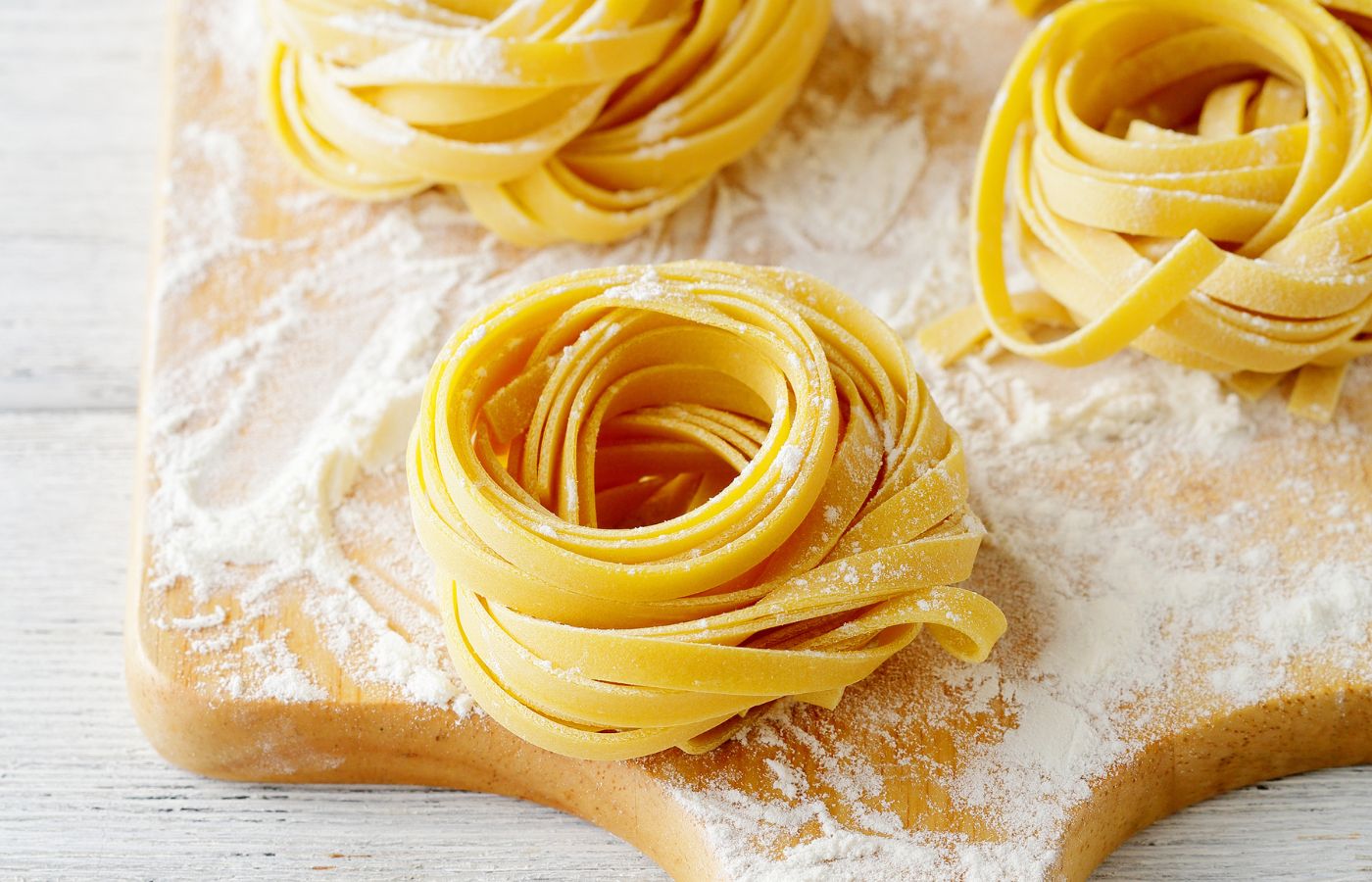 Bild von traditionellen Fettuccine