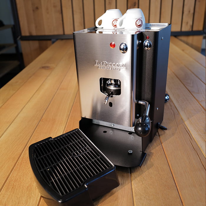 La Piccola Sara Classic Nera schwarz Tassenablage & Tropfschale