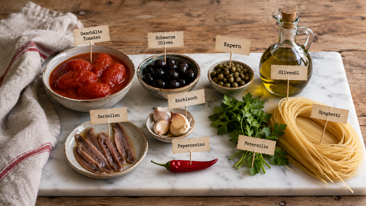 Pasta alla Puttanesca