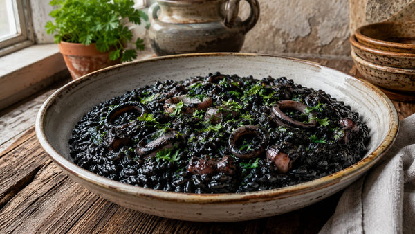 Risotto al Nero di Seppia