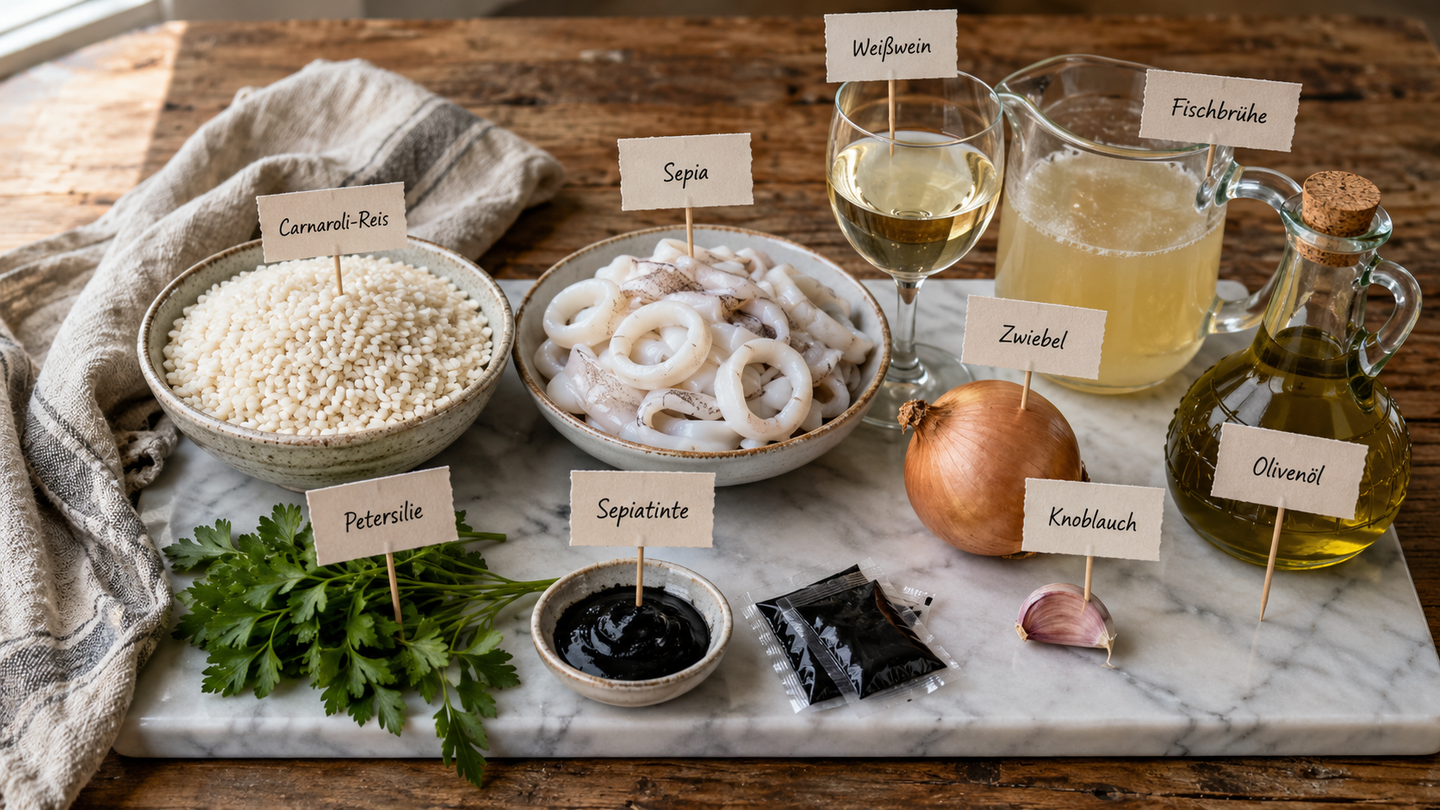 Risotto al Nero di Seppia