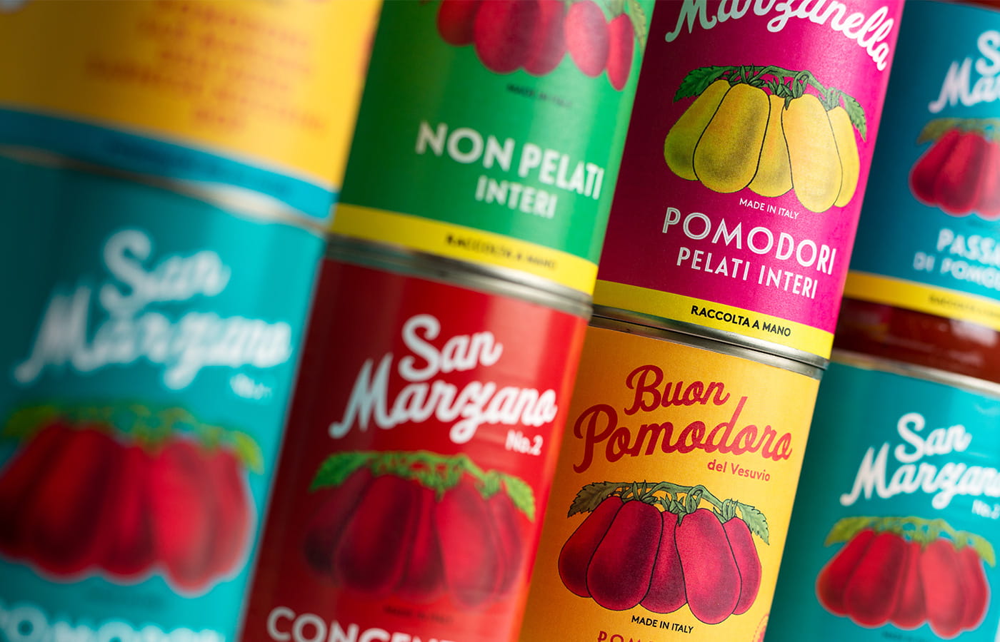 San Marzano Tomaten Vintage Sortiment